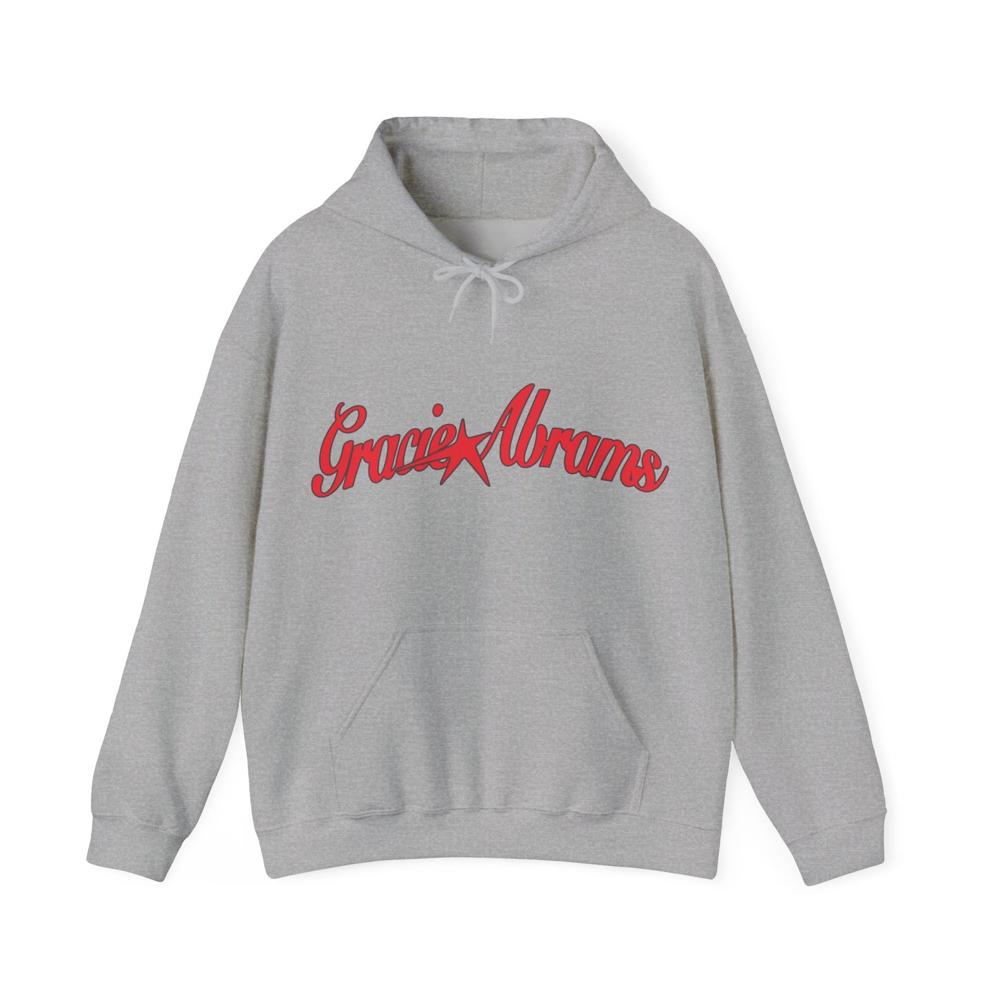 GRACIE ABRAMS TOUR MERCH - RED STAR HOODIE
