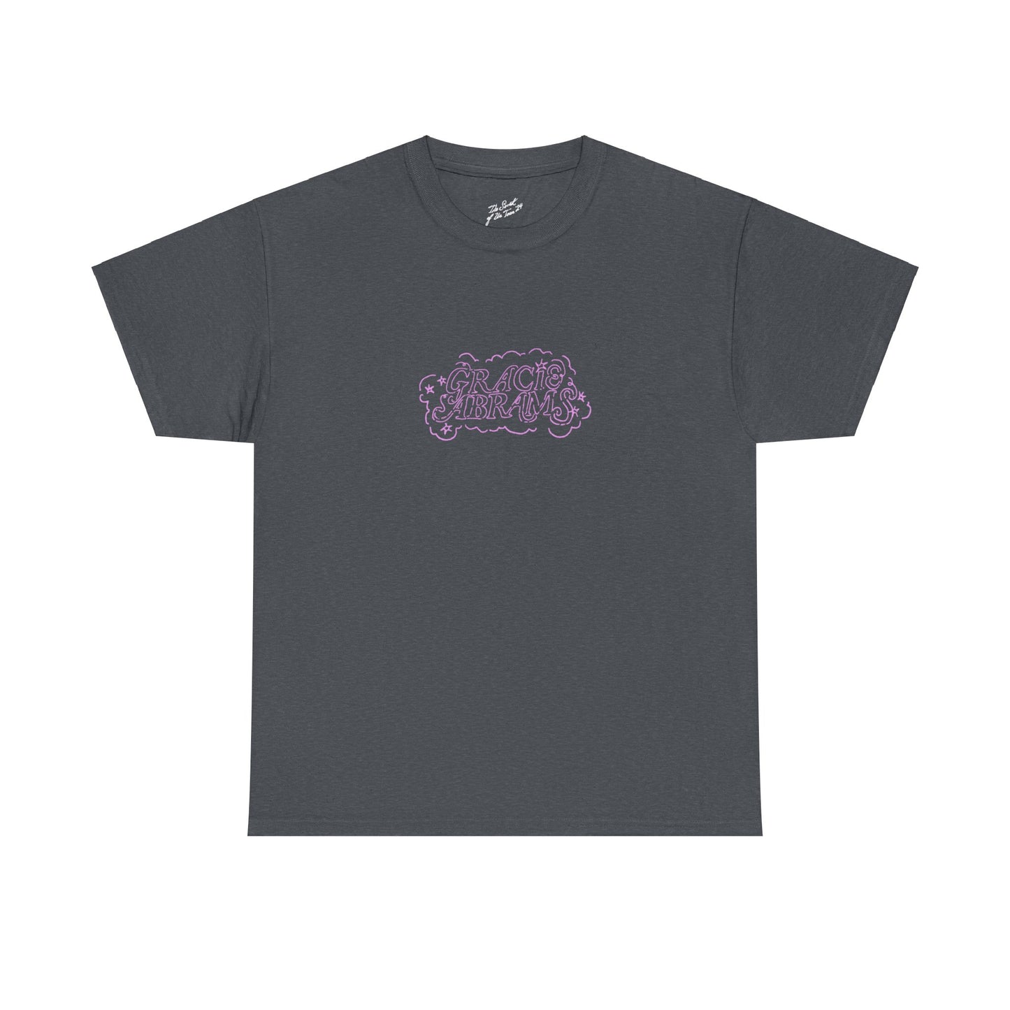 GRACIE ABRAMS TOUR MERCH - DO YOU MISS US CHARCOAL TEE